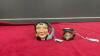 (2) SMALL ROYAL DOULTON TOBY MUGS - &ldquo;THE FORTUNE TELLER&rdquo; & &ldquo;RIP VAN WINKLE&rdquo;