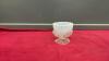 ANTIQUE FLUTED GLASS CANDY DISH