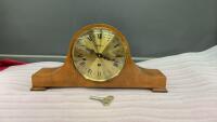 VINTAGE &ldquo;TRADITION&rdquo; MANTLE CLOCK W/ CHIME. - HAS KEY