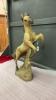 LARGE CERAMIC REARING HORSE - 2