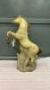 LARGE CERAMIC REARING HORSE - 3