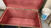 BLUE METAL TRUNK W/ TRAY - 4