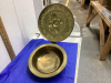 COPPER BED WARMER. VERY DECORATIVE - 2