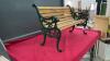 SMALL DOLL SIZE PARK BENCH - 2