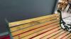 SMALL DOLL SIZE PARK BENCH - 3