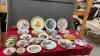 VARIETY OF COLLECTOR PLATES