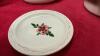 CERAMIC POPCORN BOWL W/ (2) SMALLER BOWLS, TURKERY BISCUIT JAR, BUTTER DISH, CORNING WARE - 4