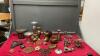 A VARITY OF METALWARE - BRASS, COPPER, SILVERPLATE