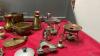 A VARITY OF METALWARE - BRASS, COPPER, SILVERPLATE - 2