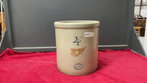 4 GAL REDWING CROCK