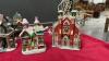 LIGHTED CHRISTMAS VILLAGE. HOUSES - 2