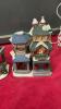 LIGHTED CHRISTMAS VILLAGE. HOUSES - 3