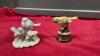 COLLECTION OF BIRD ORNAMENTS & SWAN PLATTER - 4