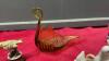 COLLECTION OF BIRD ORNAMENTS & SWAN PLATTER - 5