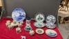 HOLLAND COLLECTIBLE ITEMS - COLLECTOR PLATES, TEA CUPS & SAUCERS, LIDDED JAR ETC