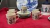 HOLLAND COLLECTIBLE ITEMS - COLLECTOR PLATES, TEA CUPS & SAUCERS, LIDDED JAR ETC - 5
