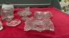 GLASS VASES, CANDLE HOLDERS, ASHTRAYS, CANDY DISHES - 3