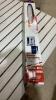 (3)ITEMS - PORTABLE TABLE ,TENT + WALL MOUNTED FLAG HOUSING W/FLAG - 3