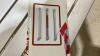 (3)ITEMS - PORTABLE TABLE ,TENT + WALL MOUNTED FLAG HOUSING W/FLAG - 4