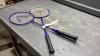 (2) BADMINTON RACQUETS
