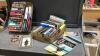 (2)BOXES OF BOOKS - NOVELS + EDUCATIONAL