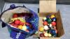 (2) ITEMS - BILLIARD BALLS + SNOOKER BALLS