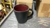 CUISINART COFFEE MAKER , COFFEE MUGS, KNIFE BLOCK W/KNIVES, KNIFE SHARPENER, - 2