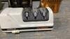 CUISINART COFFEE MAKER , COFFEE MUGS, KNIFE BLOCK W/KNIVES, KNIFE SHARPENER, - 4