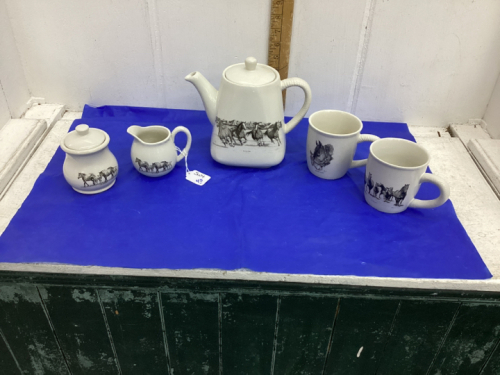 BERNIE BROWN COFFEE SET