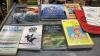 BOX OF BOOKS- LOUIS LAMOUR, WM JOHNSTONE, LADY RANCHER, SMOKE EATERS - 5