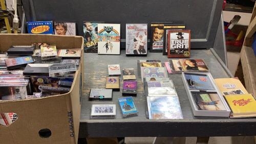 DVDS, CD&rsquo;S - ASSORTMENT
