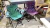 (2) FOLDING LAWN CHAIRS