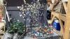 BOX OF CHRISTMAS LIGHTS, TREES