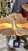 BLUE TOTE W/ WOOLRICH SIZE 48 JACKET, HUNTING VEST, LIGHT WEIGHT XXL JACKET, HUNTING PANTS + JACKET - 2