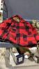 BLUE TOTE W/ WOOLRICH SIZE 48 JACKET, HUNTING VEST, LIGHT WEIGHT XXL JACKET, HUNTING PANTS + JACKET - 4