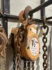 MANUAL RUSTED CHAIN HOIST 1-1/2 TON 290" - 3