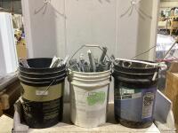 (3) SHOP PAIL OF DRAWER PARTS