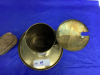 FIREPLACE STARTER. BRASS PITCHER + BASE. CAPE COD SHOP - 2