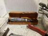 SHOP PAIL OF MIXED WRENCHES, PILERS & MISCELLANEOUS - 2