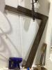SHOP PAIL W/ CARPENTER SQUARE, EXTENSION CORD, HAMMER & MISCELLANEOUS - 7
