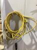 SHOP PAIL W/ CARPENTER SQUARE, EXTENSION CORD, HAMMER & MISCELLANEOUS - 11