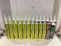 (26) MIXED CAULKING TUBES OF SEALANT/ADHESIVE