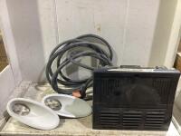 SHOP BOX W/ RV-POWER CONVERTER & CAR FENDER VENTS