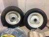 SHOP BOX W/ DOLLY WHEELS, HEDGE TRIMMER, SHEARS & MISCELLANEOUS - 2