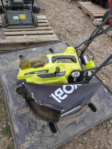 Ryobi Electric Lawnmower W/bag