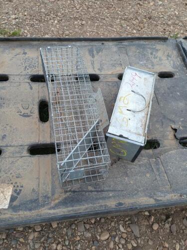 2 Small Animal Traps