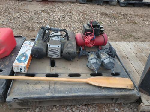 Compressors, Outdoor Lighting, Trimmer, Paddle