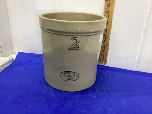 MEDALTA POTTERIES LTD MEDICINE HAT CROCK