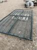 12 foot steel wind panel
