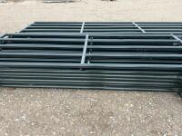 Stack of eight damaged Magnum 12 foot panels/bidding per panel
